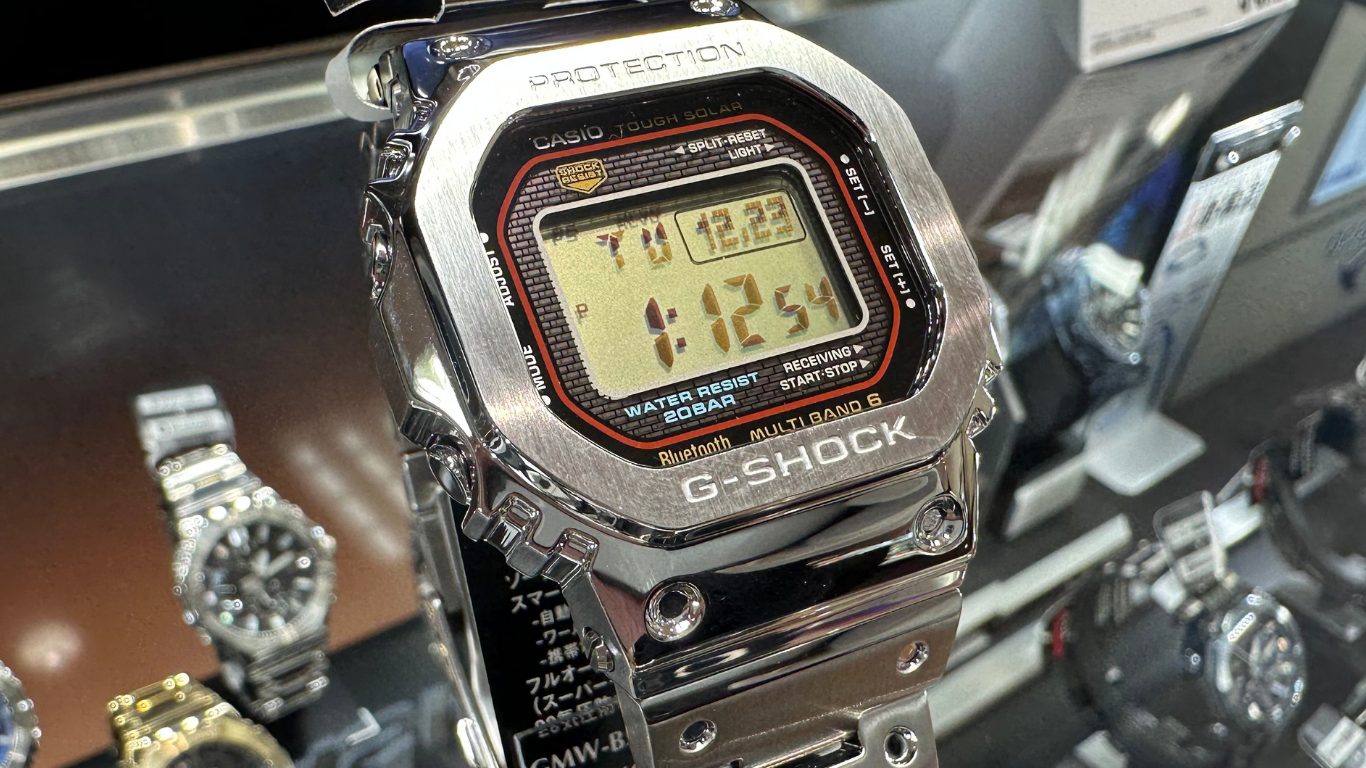 ENGRAVE ゴールドメタル 置時計 (純金メッキ) 140g George Men
