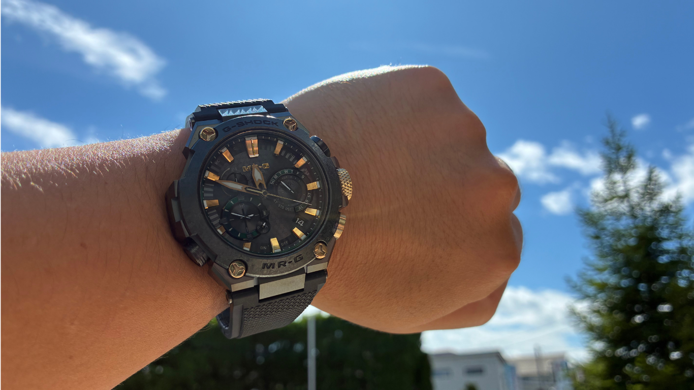 【MR-G鐵色ラバー】過去のG-SHOCKから、今のMR-Gへ