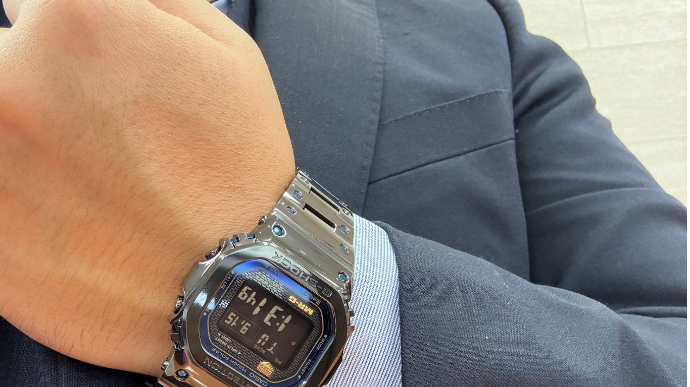 【MR-G青墨】かつての自分を振り返ってつけたいG-SHOCK