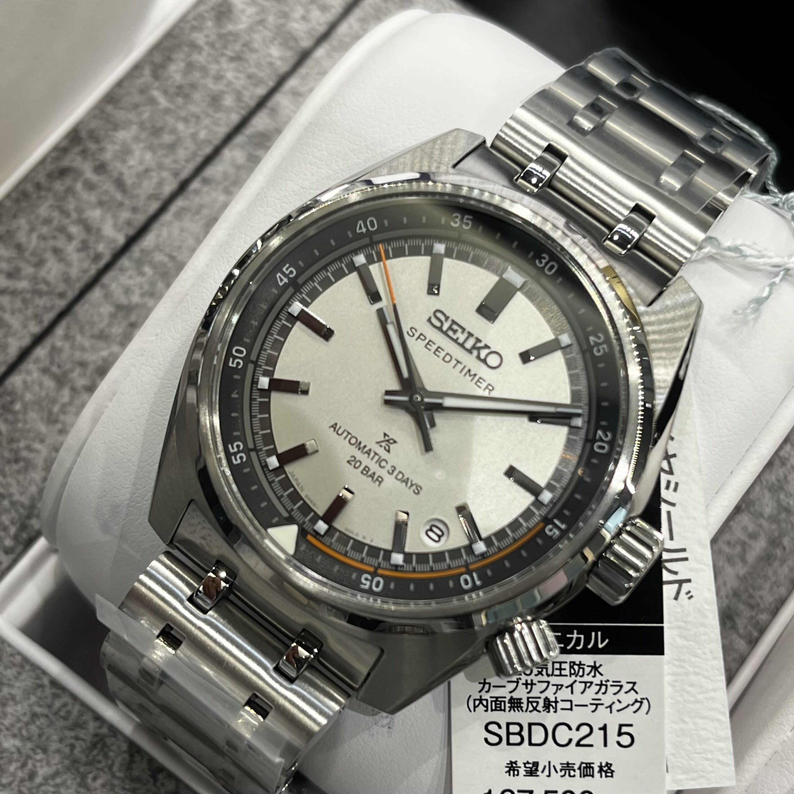 【再入荷】SEIKO プロスペックス「SPEEDTIMER」SBDC215