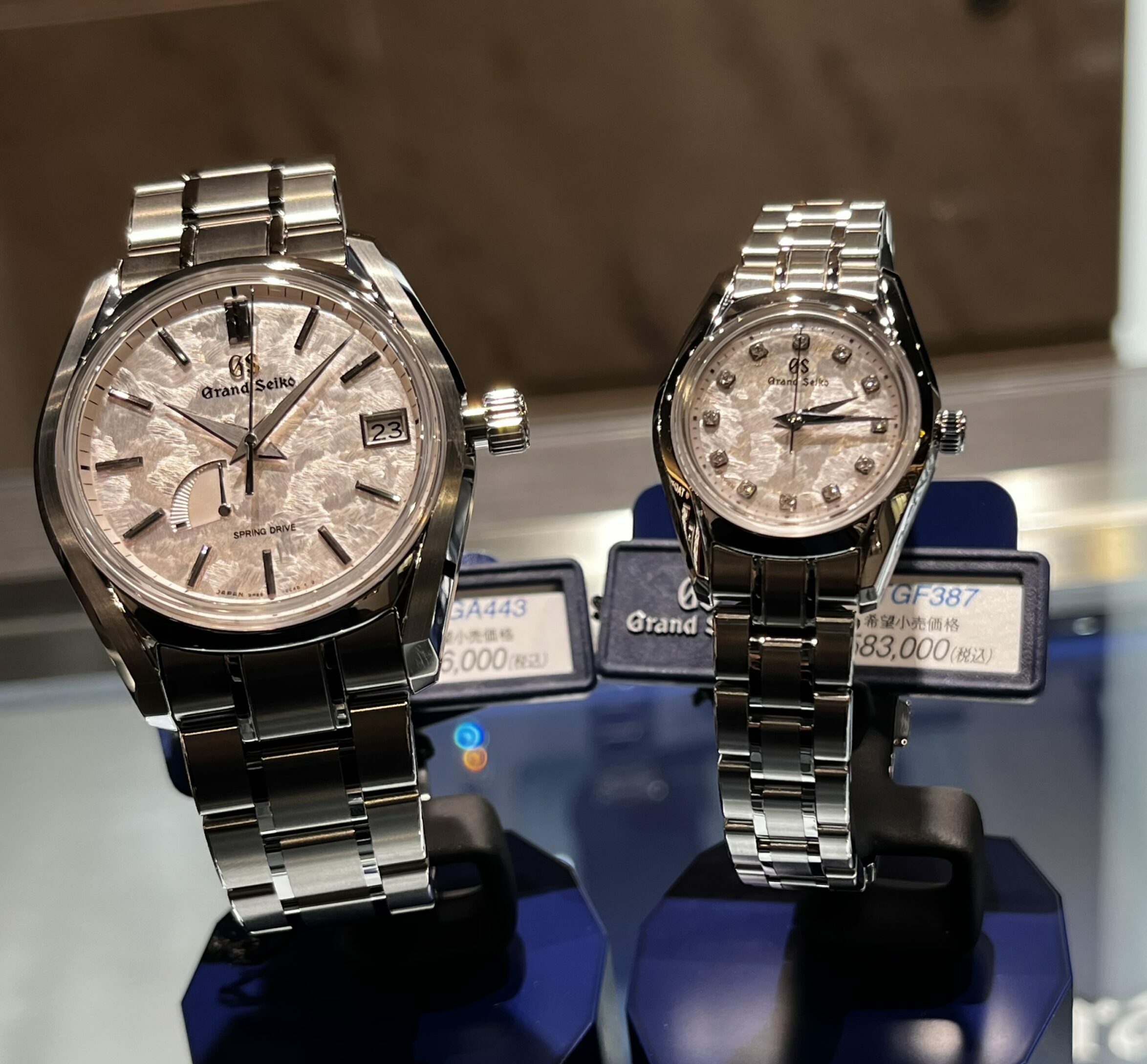 【新作入荷】グランドセイコー「花筏」にレディースモデル登場